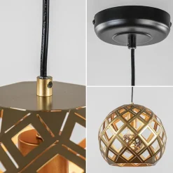 Best Sale Straluma Hanglamp Emma 30cm matgoud
