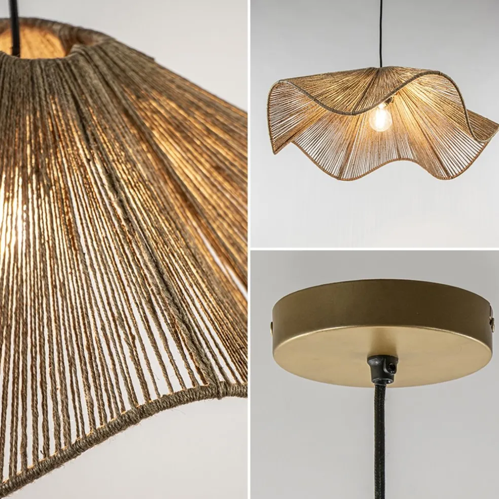 Flash Sale Straluma Hanglamp Fodara jute naturel Light and Living