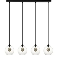 Sale Straluma Hanglamp glazen bol 4-l modern clear