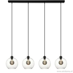 Sale Straluma Hanglamp glazen bol 4-l modern clear