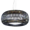 Online Straluma Hanglamp Kalatos zwart/goud 63cm