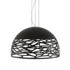 Clearance Straluma Hanglamp Kelly Dome 80cm zwart