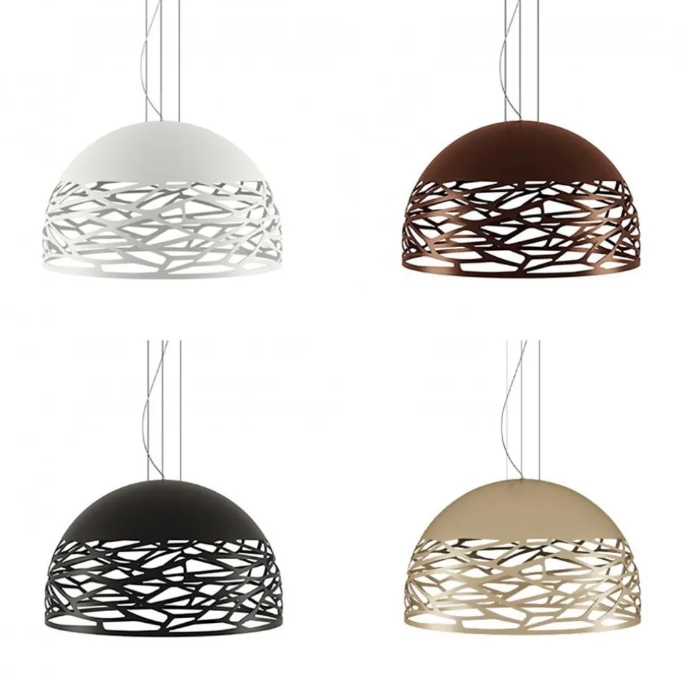 Clearance Straluma Hanglamp Kelly Dome 80cm zwart