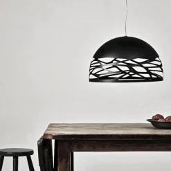Store Straluma Hanglamp Kelly Dome zwart 50cm