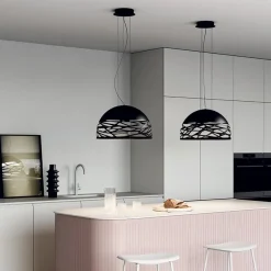 Store Straluma Hanglamp Kelly Dome zwart 50cm