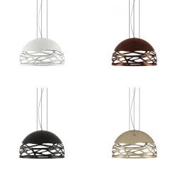 Best Sale Straluma Hanglamp Kelly koepel 50cm champagne