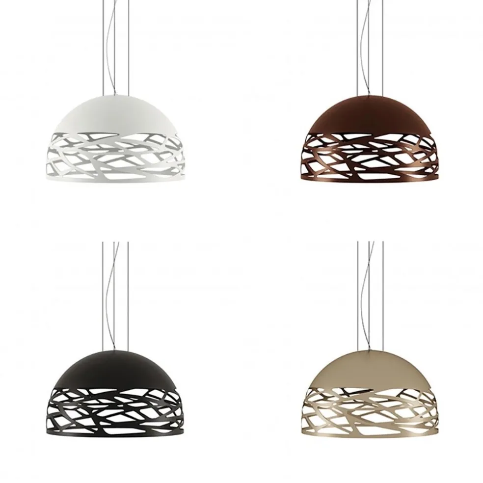 Shop Straluma Hanglamp Kelly koepel 60cm wit
