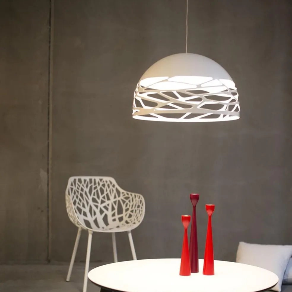 Cheap Straluma Hanglamp Kelly koepel 50cm wit