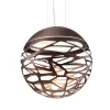 Clearance Straluma Hanglamp Kelly Sphere brons 40cm