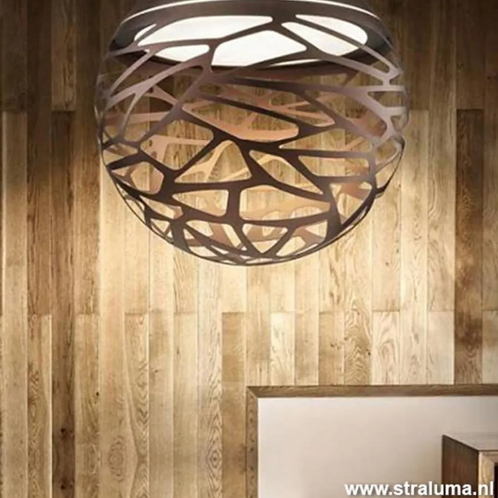 Clearance Straluma Hanglamp Kelly Sphere brons 40cm