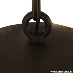 Flash Sale Straluma Hanglamp koepel 60cm gunmetal/silverleaf
