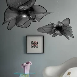 New Straluma Hanglamp La Belle Etoile zwart 90cm