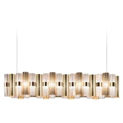 Discount Straluma Hanglamp La Lollo linear 140 goud