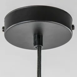 Clearance Straluma Hanglamp leaves mat zwart met goud