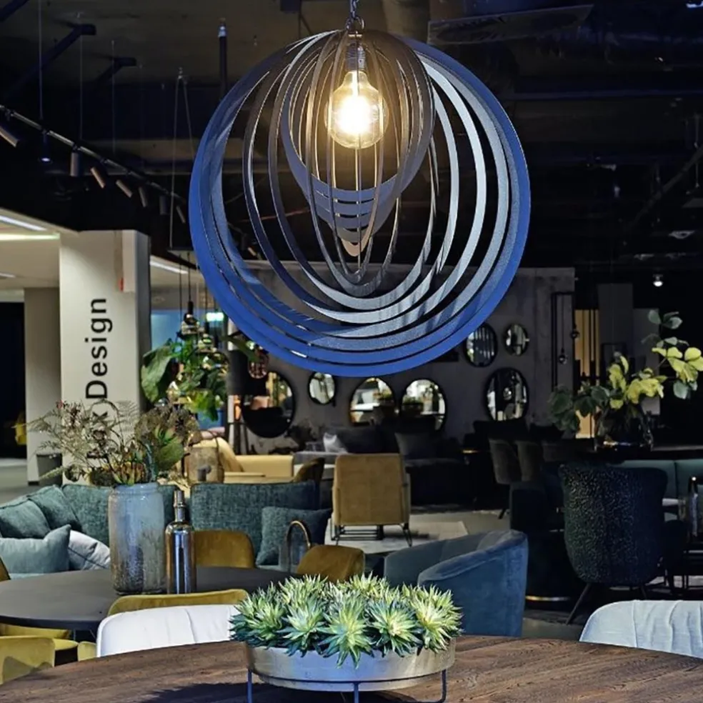 Discount Straluma Hanglamp Limone zwart 60cm