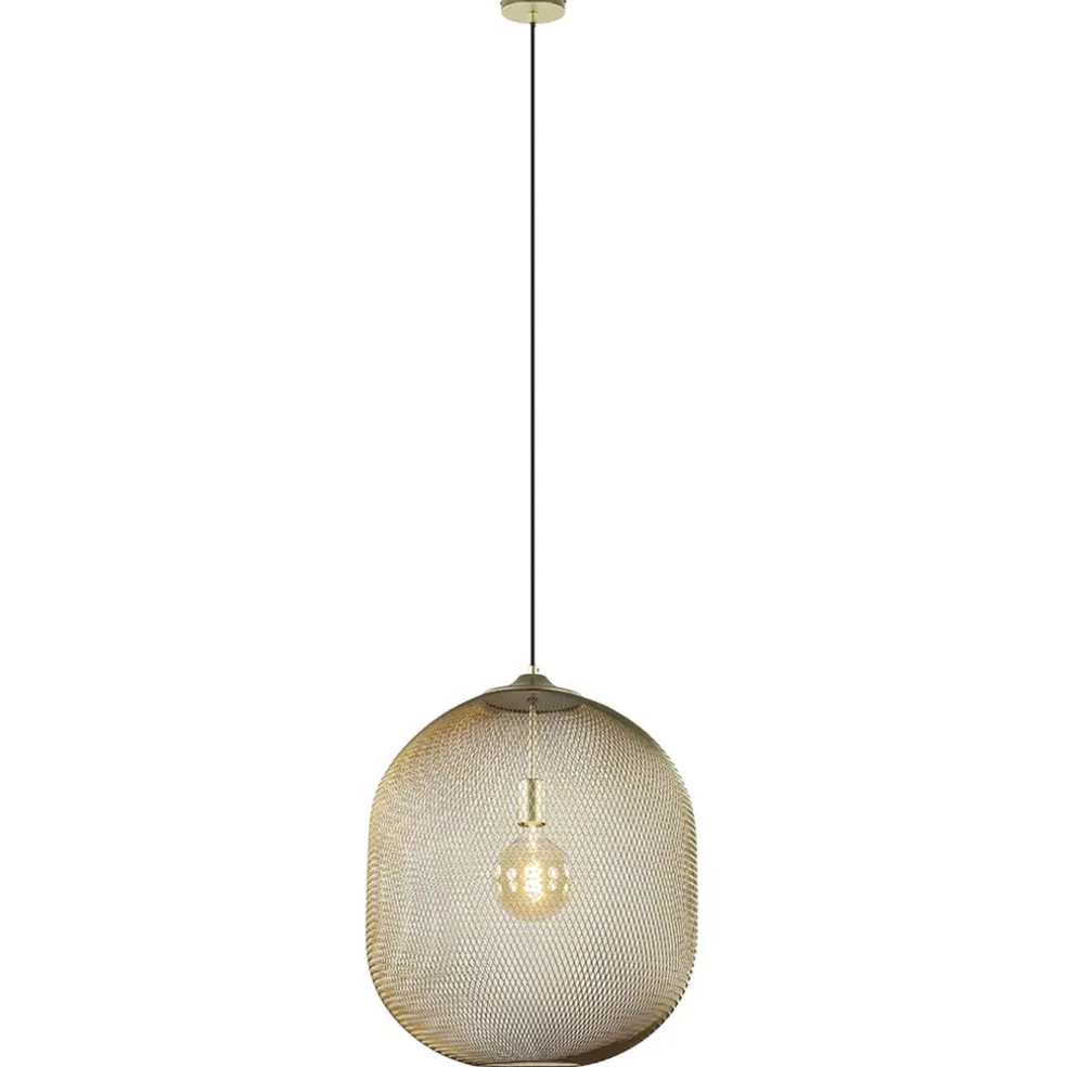Hot Straluma Hanglamp Moroc 50cm goud