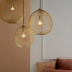 Hot Straluma Hanglamp Moroc 50cm goud