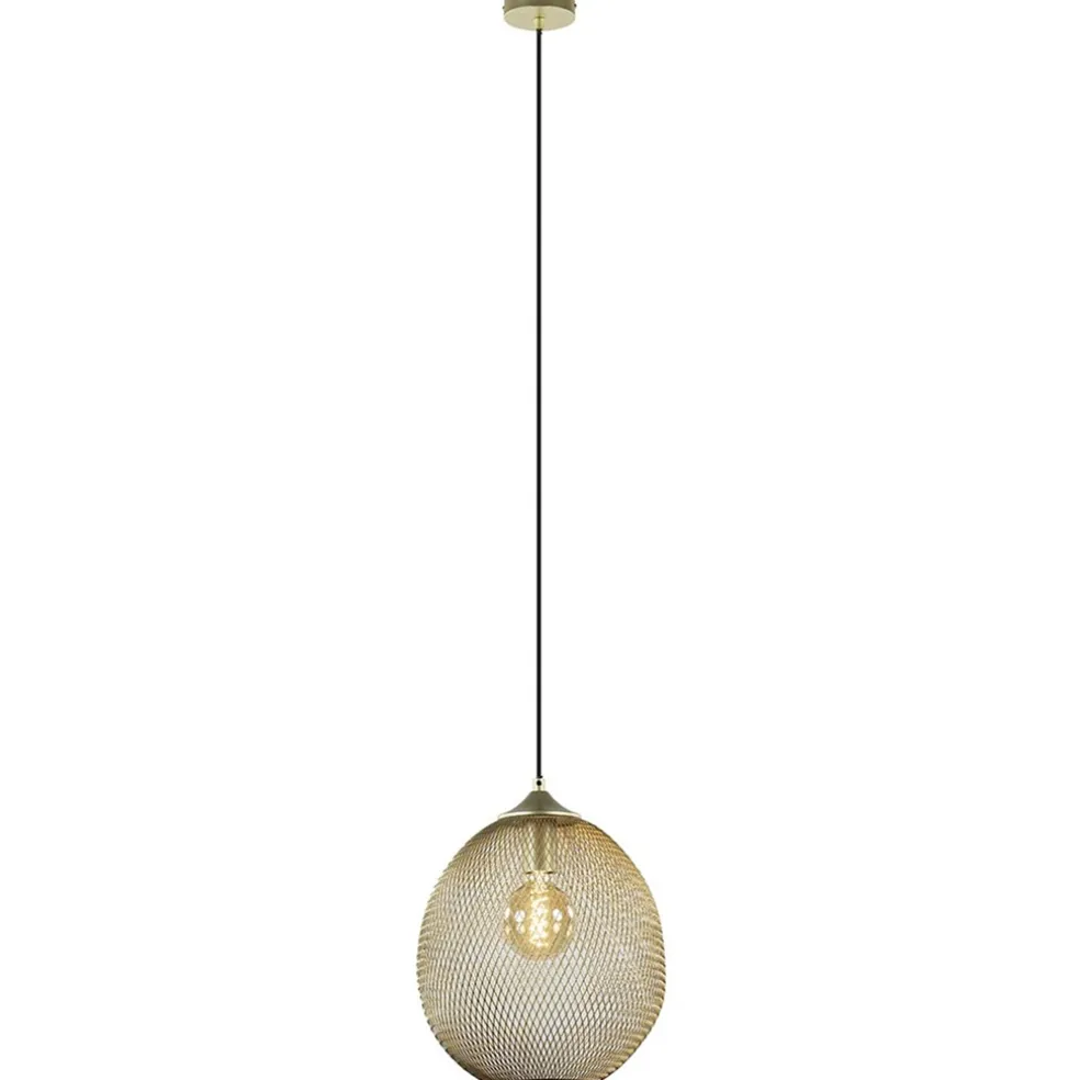 Outlet Straluma Hanglamp Moroc goud 30cm