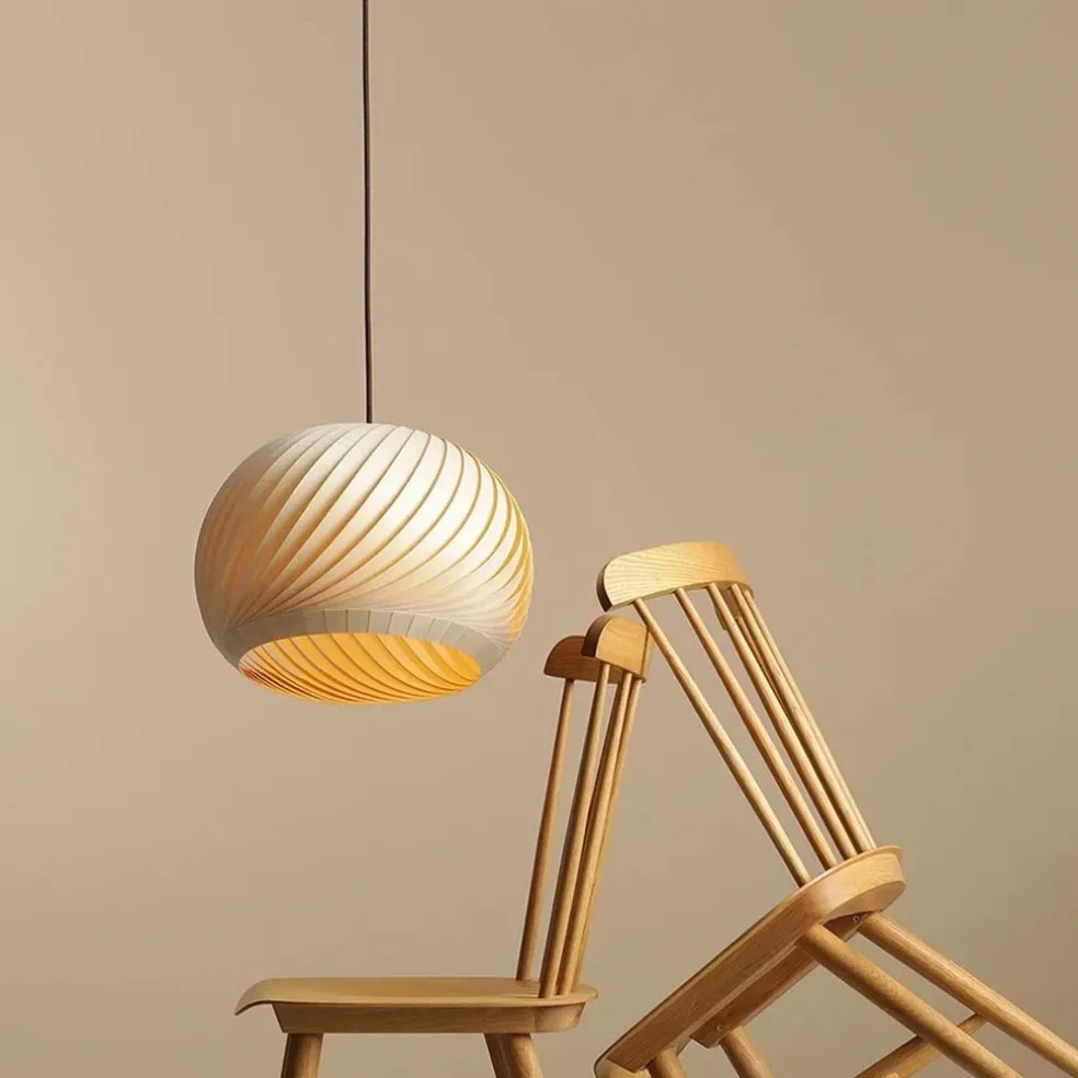 Flash Sale Straluma Hanglamp Nature 40cm hout naturel