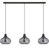 Best Straluma Hanglamp Onion 3L draad zwart