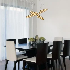 Shop Straluma Hanglamp ovaal dubbel zwart