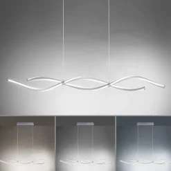 Store Straluma Hanglamp Q-Malina nikkel + afst.bed.cct