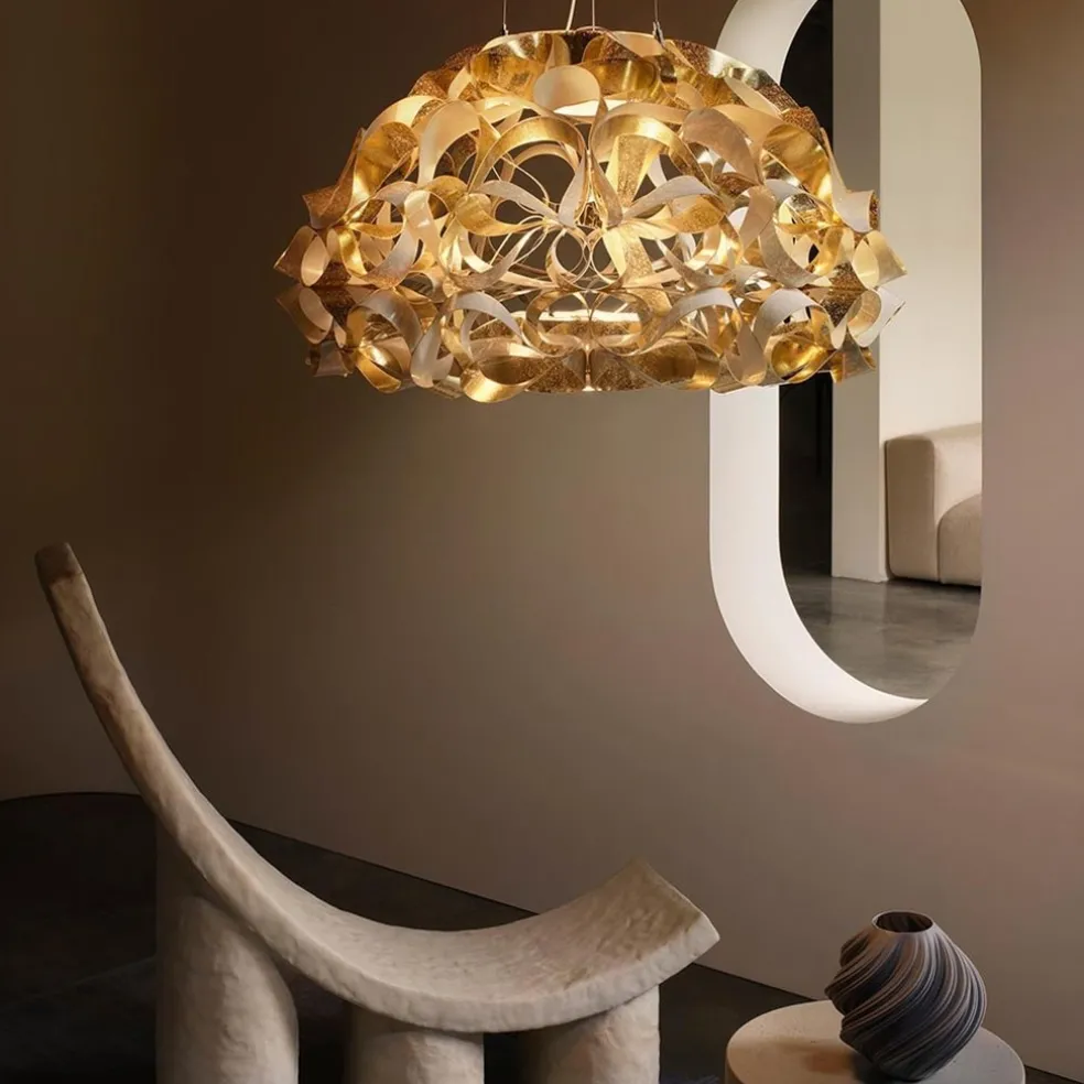 Best Sale Straluma Hanglamp Quantica 74cm gold/white