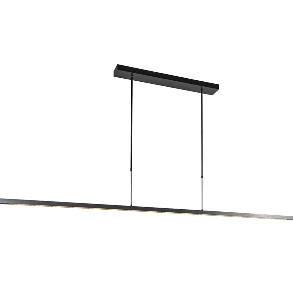 Sale Straluma Hanglamp Real zwart up+down 2xpush dtw