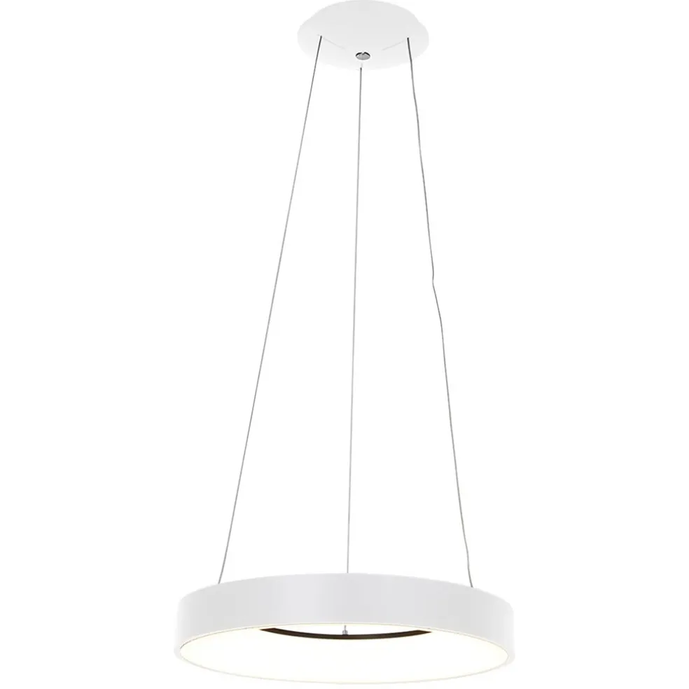 Hot Straluma Hanglamp Ringlede wit 48cm