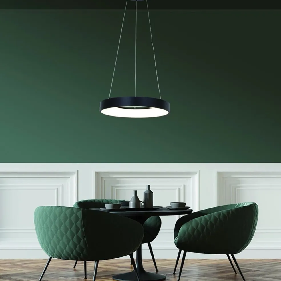 Flash Sale Straluma Hanglamp Ringlede zwart 48cm