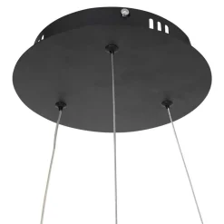 Discount Straluma Hanglamp Ringlux zwart