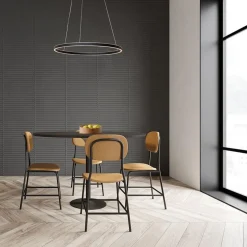 Discount Straluma Hanglamp Ringlux zwart