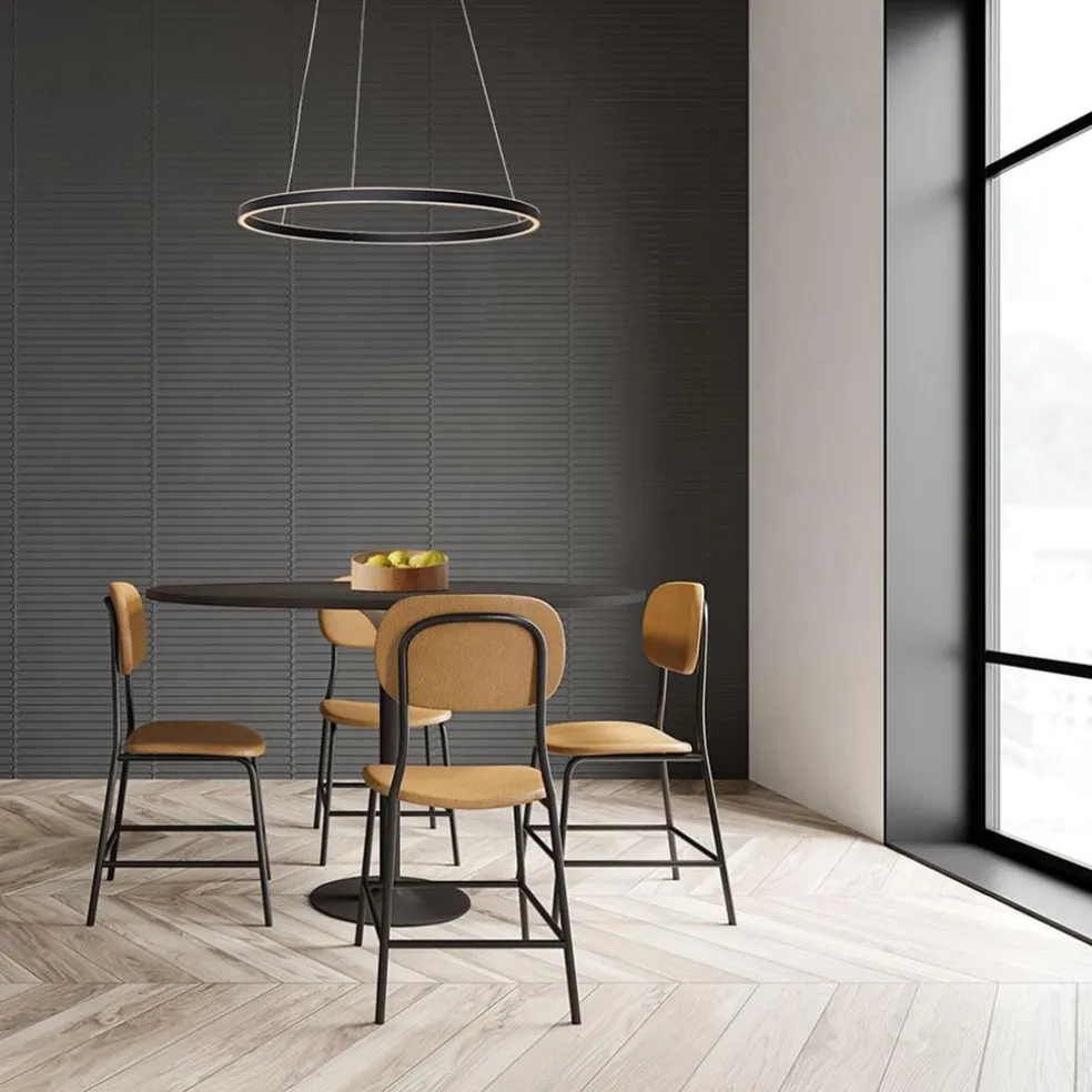 Discount Straluma Hanglamp Ringlux zwart
