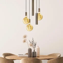 Cheap Straluma Hanglamp Riva 5l rond platinum