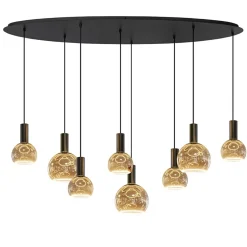 Best Straluma Hanglamp Segula 8L ovaal zwart