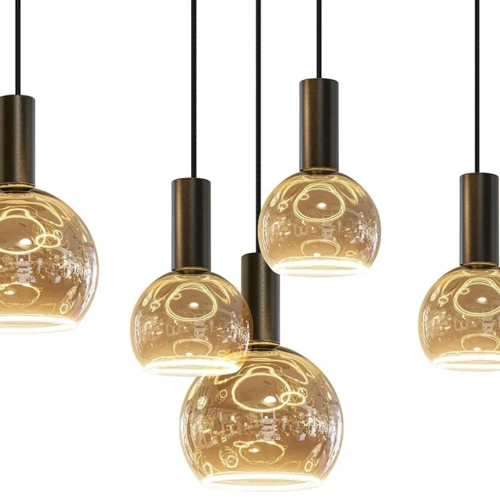 Best Straluma Hanglamp Segula 8L ovaal zwart
