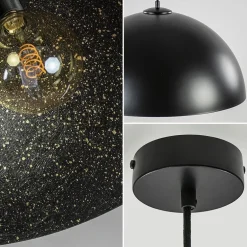 Online Straluma Hanglamp Sfera 50 zwart/goud