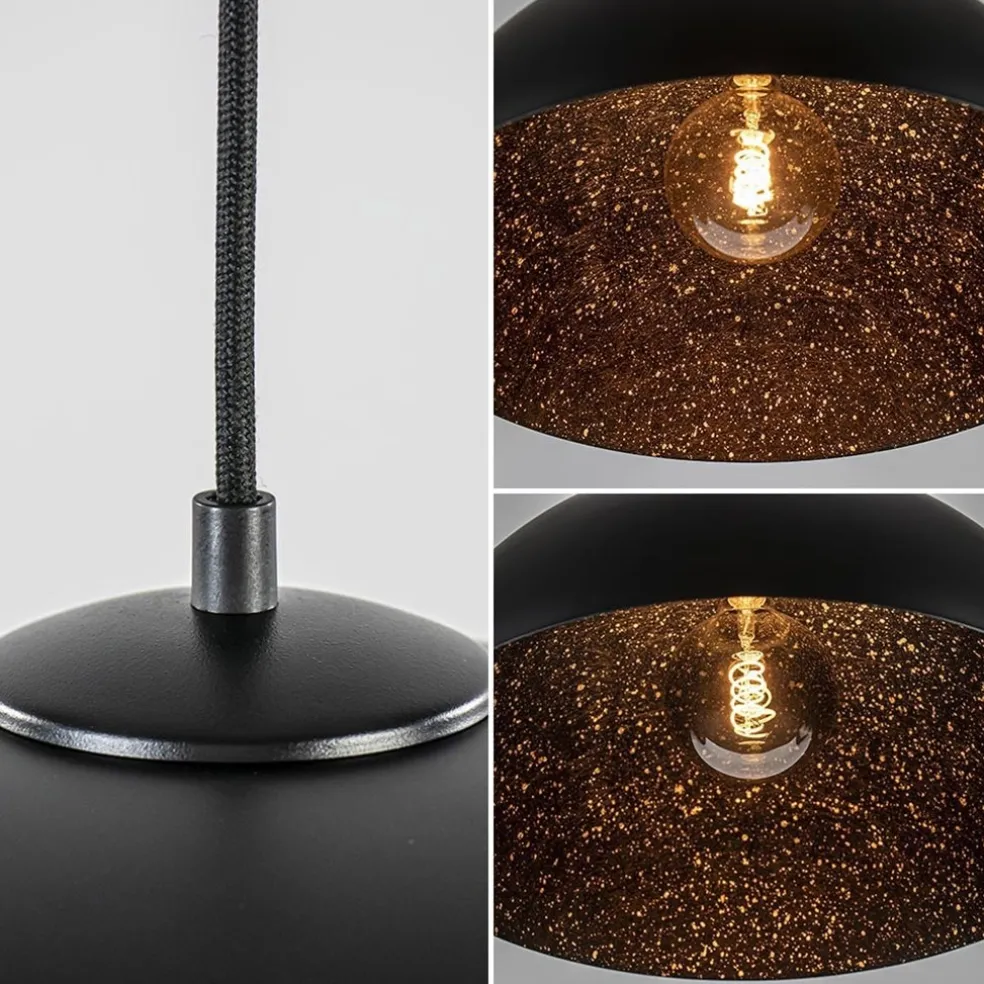 Online Straluma Hanglamp Sfera 50 zwart/goud