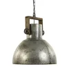 Sale Straluma Hanglamp Shelly industrieel zink/hout