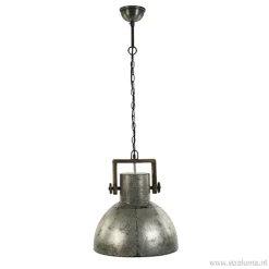 Sale Straluma Hanglamp Shelly industrieel zink/hout