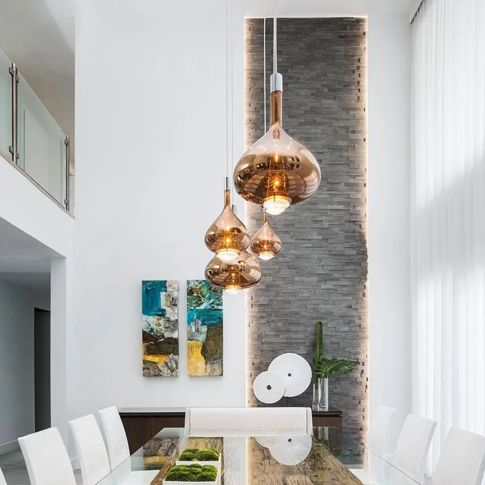 Store Straluma Hanglamp Sky-Fall groot brons