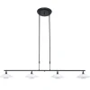 Sale Straluma Hanglamp Sovereign 4l zwart met dimmer