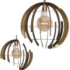 Discount Straluma Hanglamp Terra 60cm oud messing