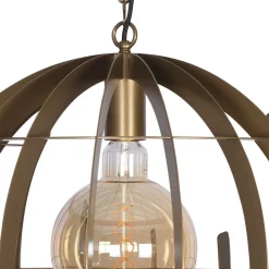 Discount Straluma Hanglamp Terra 60cm oud messing
