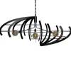 Shop Straluma Hanglamp Terra ovaal zwart