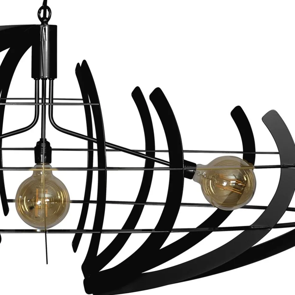 Shop Straluma Hanglamp Terra ovaal zwart