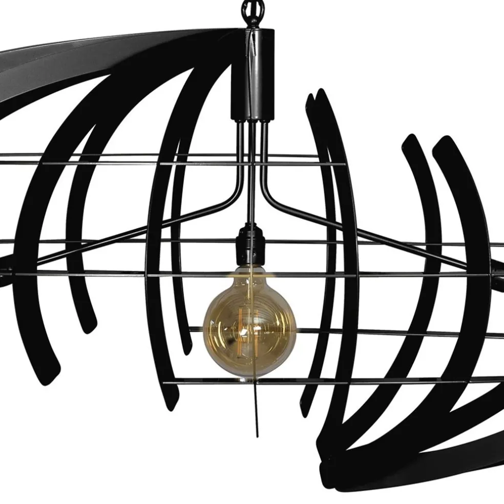 Shop Straluma Hanglamp Terra ovaal zwart