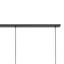 Clearance Straluma Hanglamp Tortona 7l 210 zwartstaal/koper