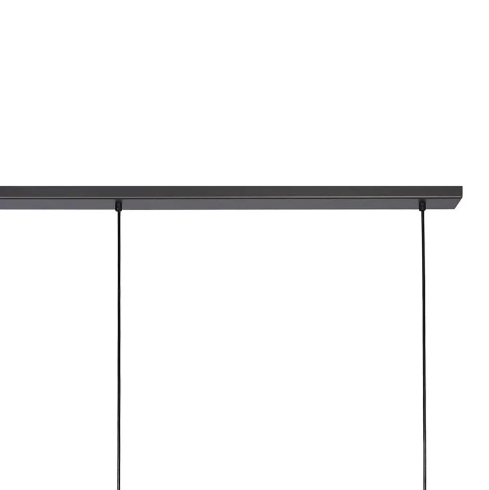Clearance Straluma Hanglamp Tortona 7l 210 zwartstaal/koper