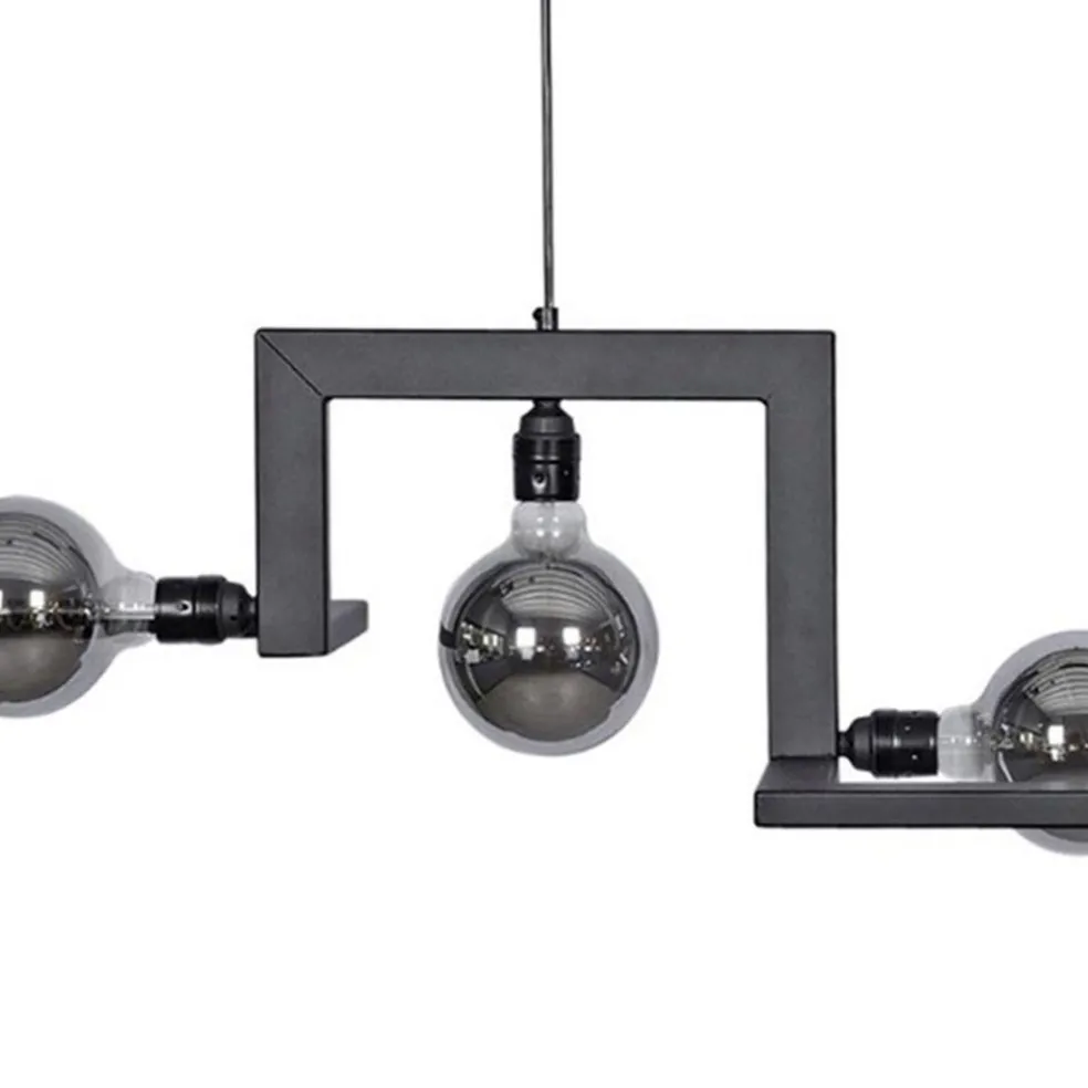 Cheap Straluma Hanglamp Tortona 5L zwart 150cm